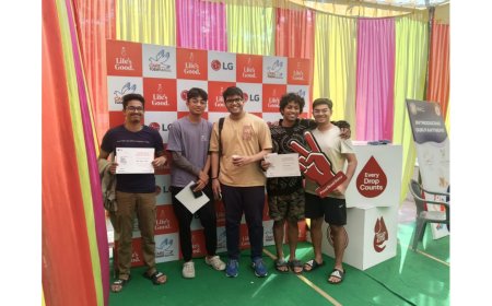 Mega Blood Donation Drive at BITS Pilani, Rajasthan by LG Electronics India Limited