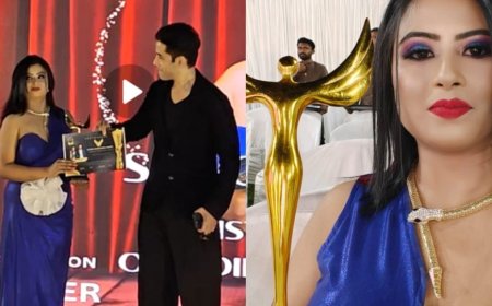 Bollywood Award and Fashion Show Night 2025 Shines in Gujarat: Sangjukta Das Honored with Global Achievement Award 2025