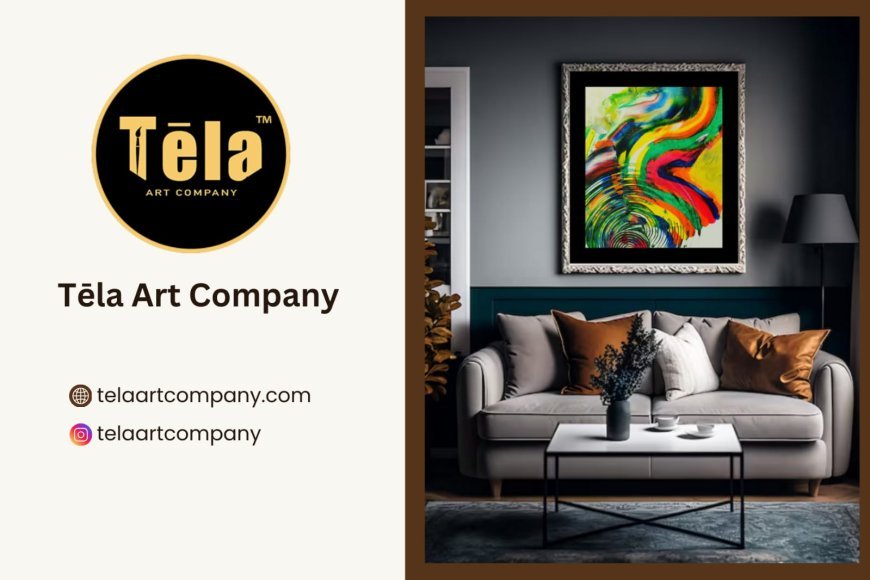 Wall Art Decor with Original Masterpieces : Tela Art Company