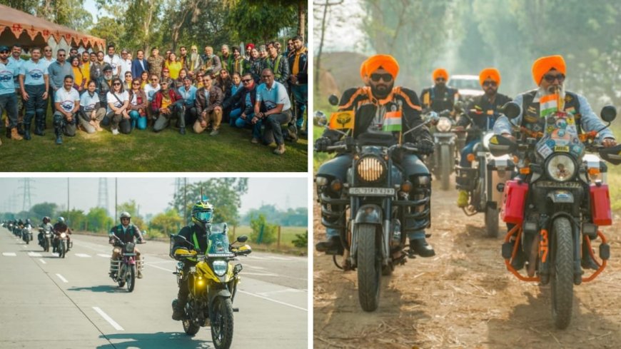 Veer & Veterans Punjab Border Ride Ends on Shaheedi Diwas, Honoring Punjab’s Bravehearts