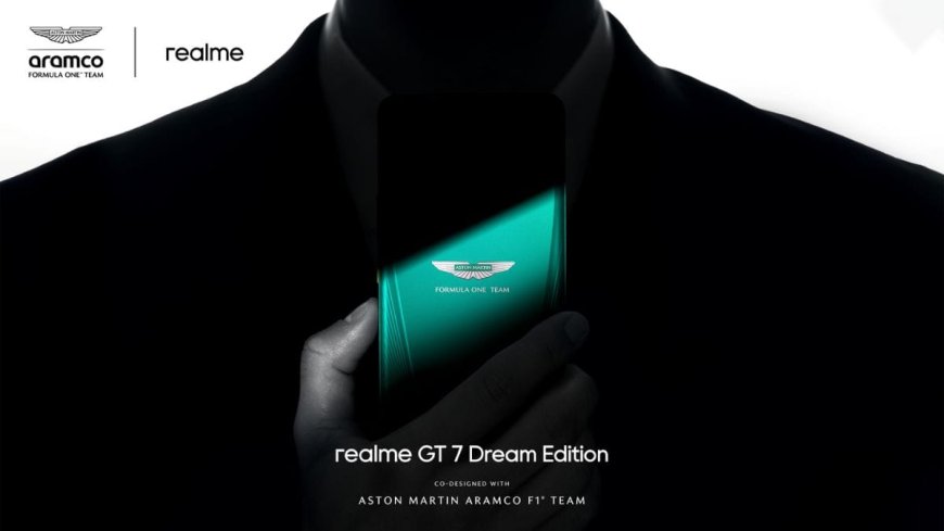 realme announces a 3-year licensing collaboration with Aston Martin Aramco F1 team