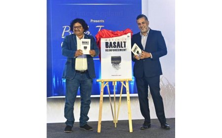 Famous writer Chetan Bhagat Launches World of Basalt Reinforcement by Mahesh Kumar Jogani