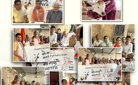 Gau Rashtra Yatra 2025: A 1000+ KM Journey to Unite India for Cows