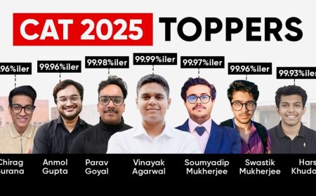CAT Toppers List 2025: CAT 2025 Result, Check Topper’s Name and Percentile Here
