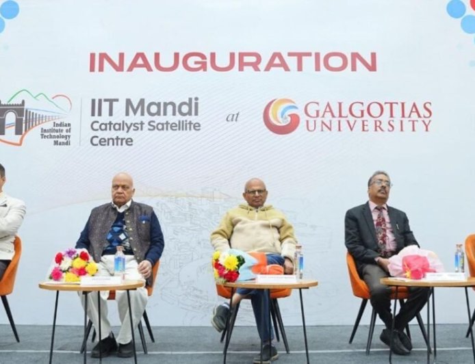 Galgotias University Inaugurates IIT Mandi Catalyst Satellite Centre, Signs MoUs to Strengthen India’s Startup Ecosystem