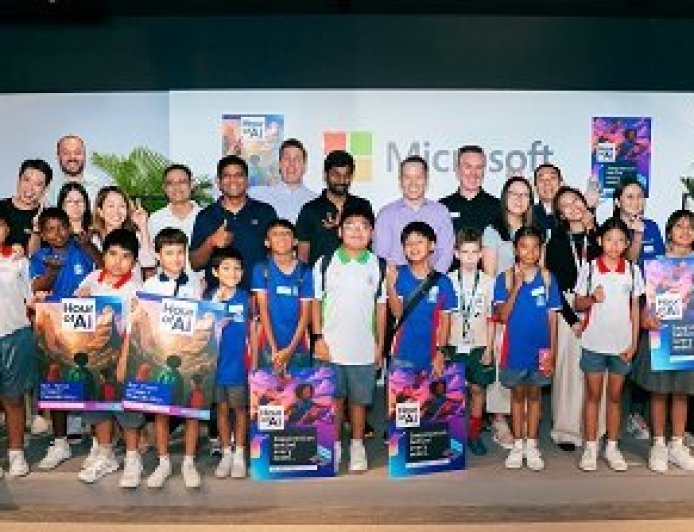 Microsoft Singapore and Enabling Leadership Bring AI Learning to Primary School Students