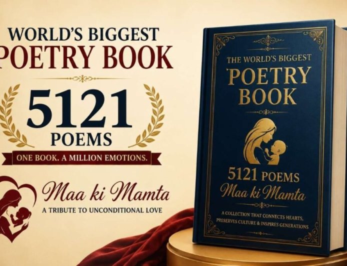 World’s Biggest Poetry Book: Dr. Andani’s 5121 Poems Celebrate Maa Ki Mamta