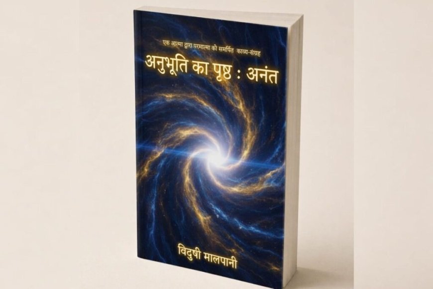 Author Vidushi Malpani Releases Her 26th Book, Anubhuti Ka Prishth: Anant