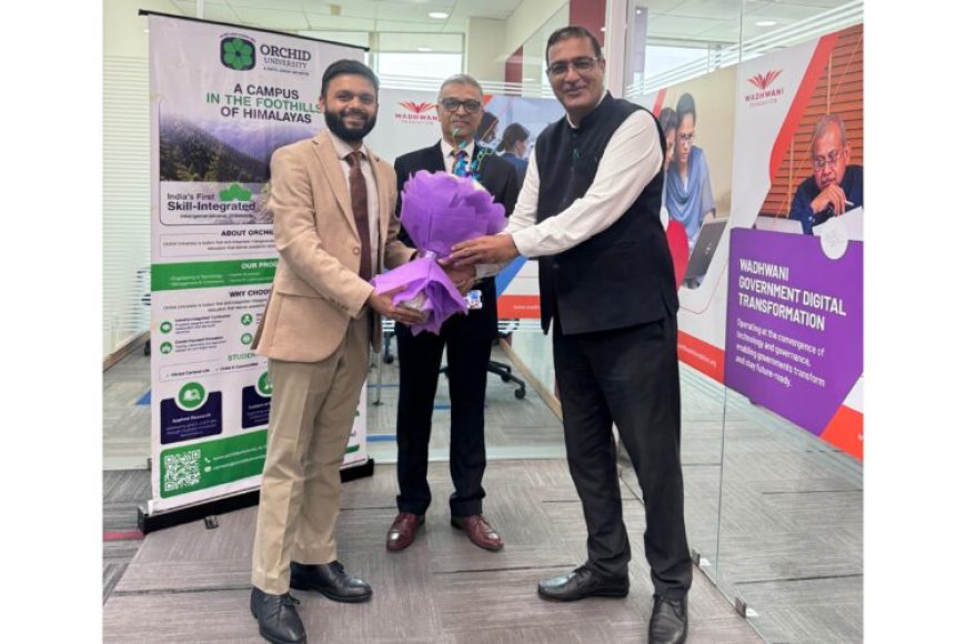 Orchid University Partners with Wadhwani Foundation for AI Learning