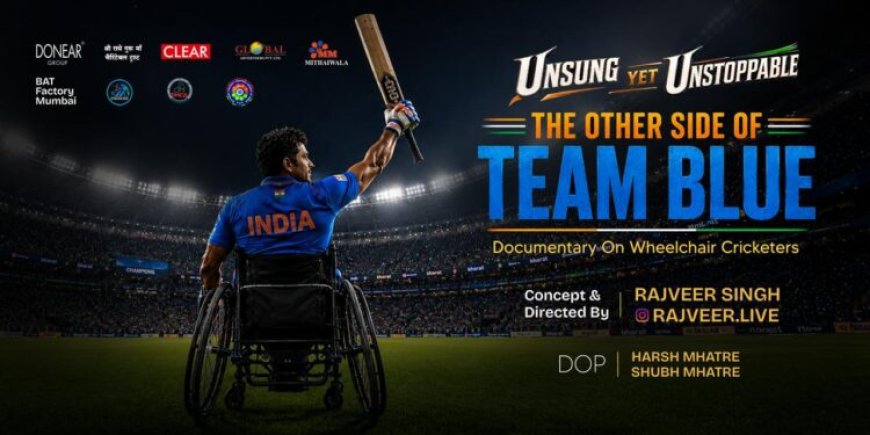 India Is About To Meet Its Most Inspiring Team Blue: Rajveer Singh Wraps Documentary on Wheelchair Cricket Heroes
