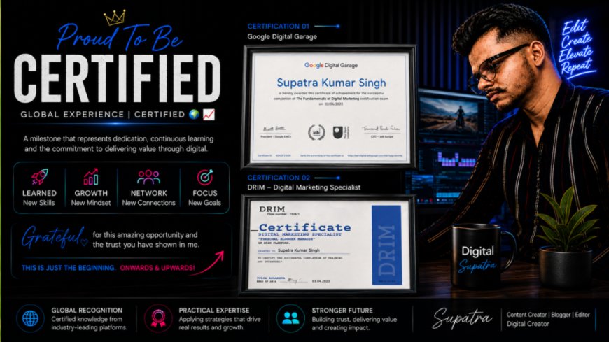The Rise, Fall, and Rebirth of ‘Supatraeditor’ How Certified Expert Supatra Kumar Singh is Executing the Ultimate Comeback